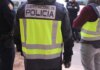 Agentes del Cuerpo Nacional de Policía en acción en Valencia
