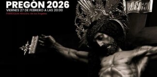 Imagen del pregón de la Semana Santa Marinera 2026 en Valencia