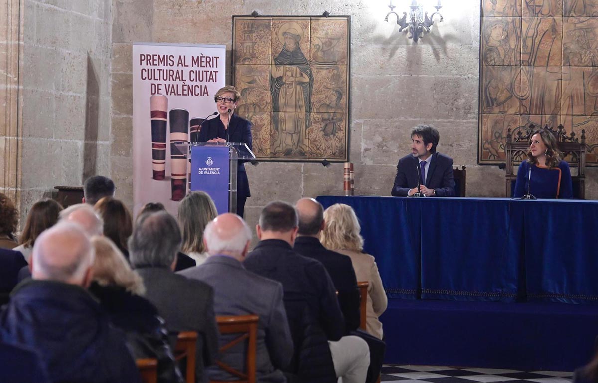 Entrega de premios al Mérito Cultural en la ciudad de Valencia