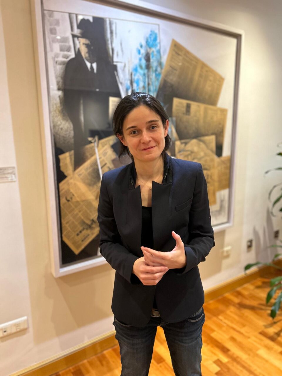 Lydia del Canto en un evento de premios en Torrent