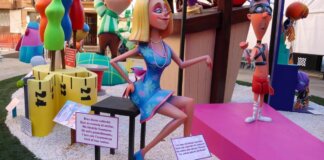 Escena de los premios Violeta en las Fallas de Torrent 2026