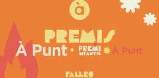 Logo de los Premis À Punt amb lles Falles 2026