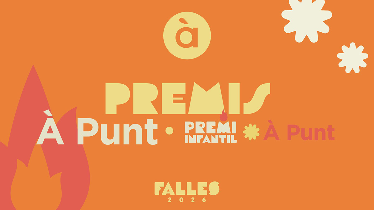 Logo de los Premis À Punt amb lles Falles 2026