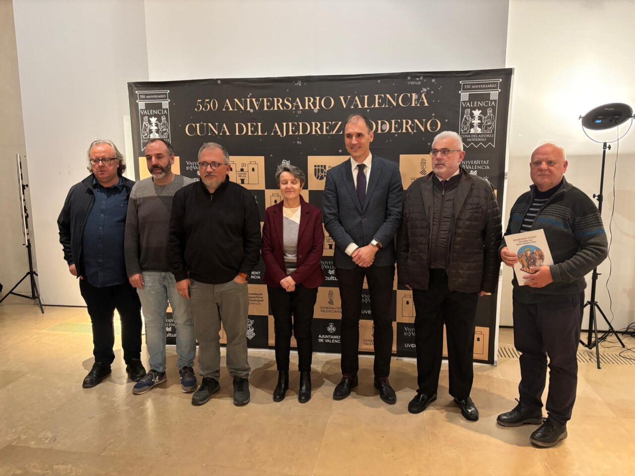 Presentación del documental sobre el ajedrez moderno en Valencia