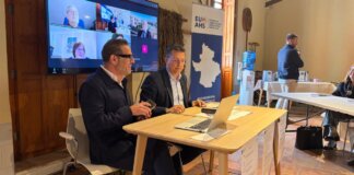 Reunión del Consejo Político de Partenalia con representantes europeos.