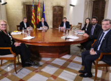 Reunión del presidente de la Generalitat con directivos de Edwards Lifesciences