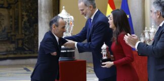 Ricardo Ten recibe el Premio Infanta Sofía en ceremonia oficial