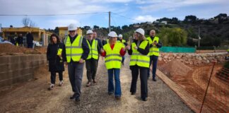 La delegada del Gobierno visita Torrent para evaluar daños agrícolas.