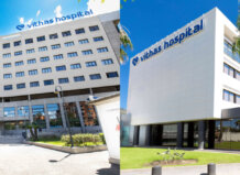 Edificios de los hospitales Vithas Xanit Internacional y Vithas Valencia 9 de Octubre