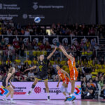 Jugadoras de Valencia Basket en acción durante la Copa de la Reina 2026
