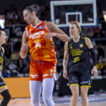 Jugadoras de Valencia Basket durante la Copa de la Reina 2026