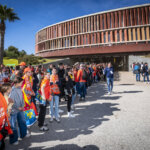 Aficionados del Valencia Basket celebrando la victoria en la Copa de la Reina 2026