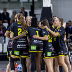 Jugadoras del Valencia Basket femenino celebrando su victoria en la Copa de la Reina 2026.