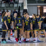 Jugadoras del Valencia Basket femenino celebran su victoria en la Copa de la Reina 2026.