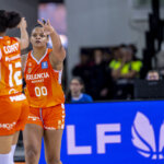 Jugadoras del Valencia Basket celebrando en la Copa de la Reina 2026