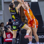 Jugadoras de Valencia Basket en acción durante la Copa de la Reina 2026.