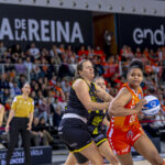 Jugadoras del Valencia Basket femenino en la Copa de la Reina 2026