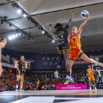 Jugadoras de Valencia Basket compiten en la Copa de la Reina 2026.