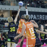 Jugadoras del Valencia Basket en acción durante la Copa de la Reina 2026.