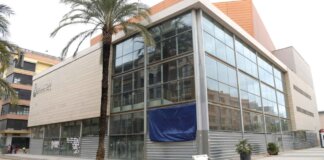 El Auditorio Municipal de Paiporta está en fase de reconstrucción tras la DANA.