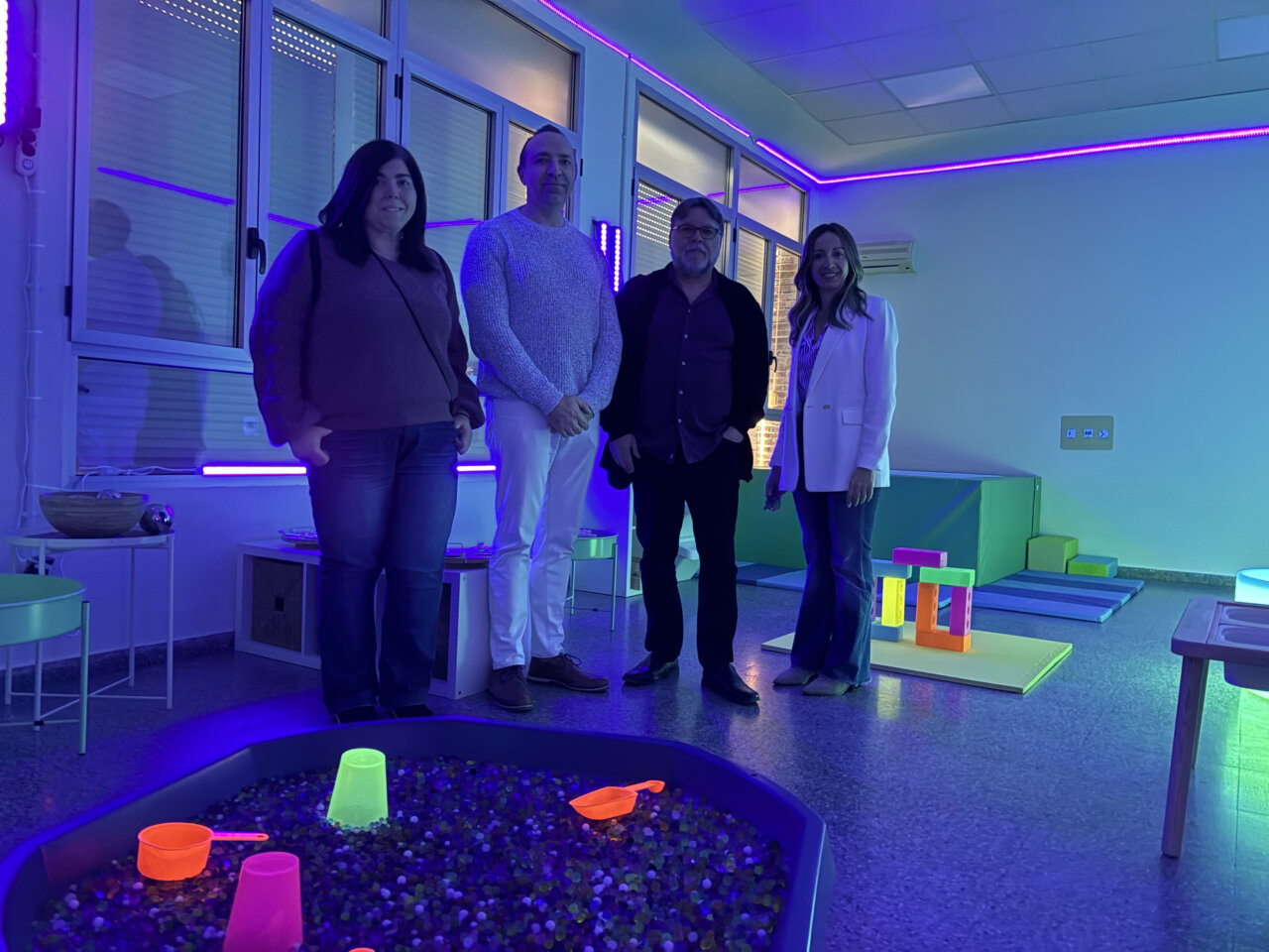 Inauguración del aula sensorial en el CEIP La Constitució de Museros