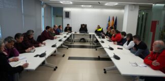 Reunión del Ayuntamiento de Mislata sobre seguridad para las Fallas