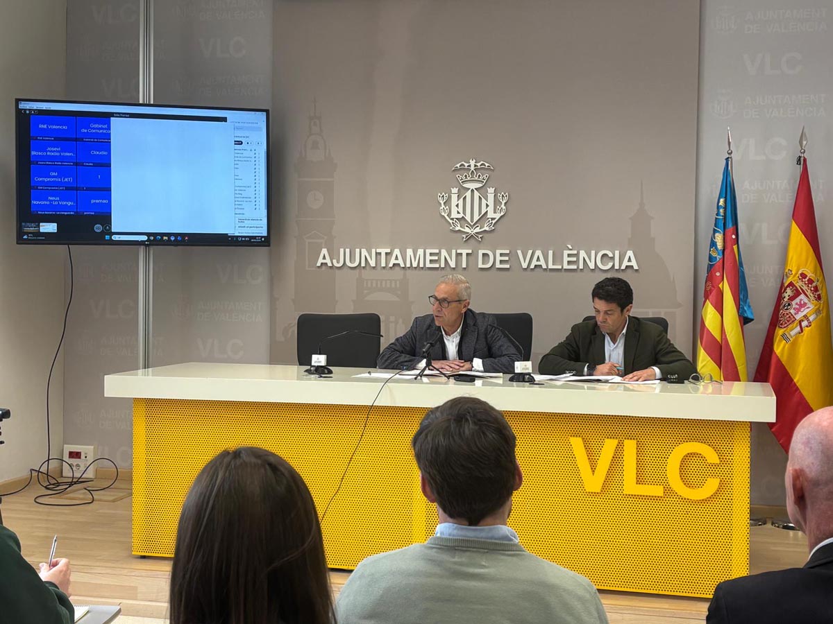 Rueda de prensa sobre el balance de las Fallas 2026 en Valencia