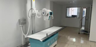 Sala de radiología digital en el centro de salud de Catarroja
