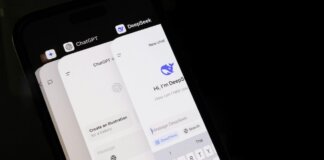Interfaz de aplicaciones de inteligencia artificial en un smartphone