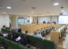 Reunión sobre el corredor verde en Paiporta con participantes y presentadores