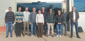 Grupo de investigadores del IVIA trabajando en nuevas variedades de arroz