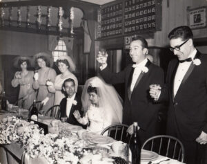 Fotografía de un documental sobre la emigración a Nordamérica