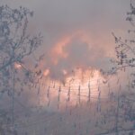 Explosión de la mascletà durante las Fallas de 2026