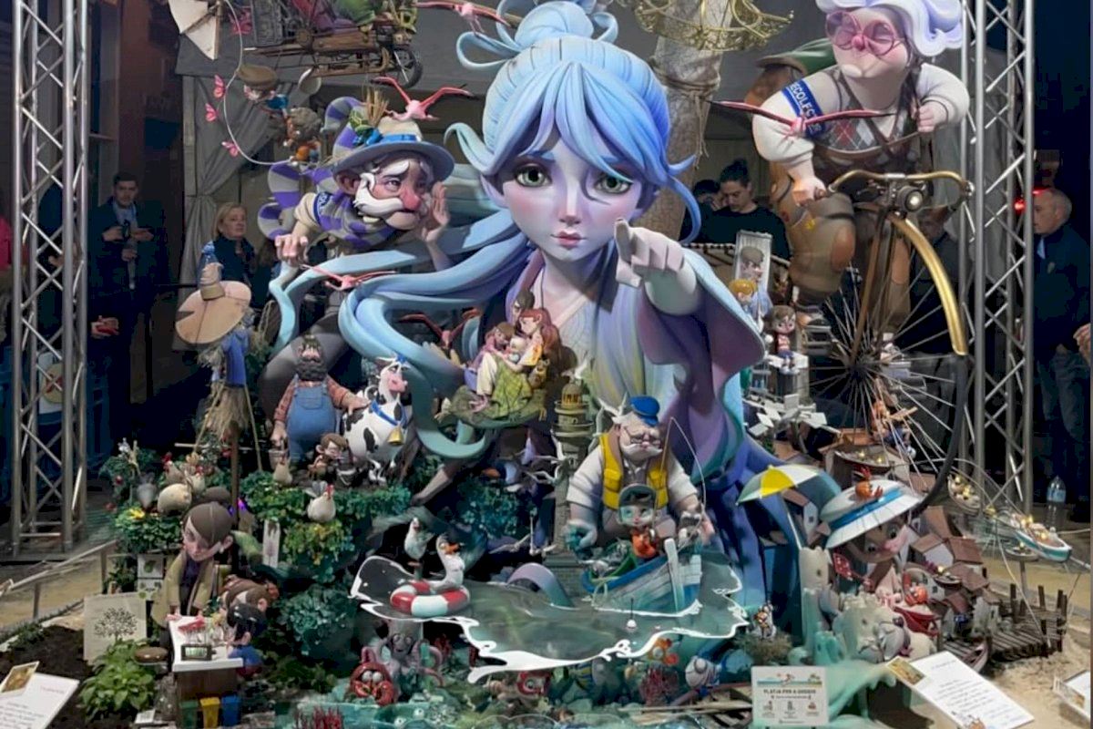 Falla infantil Espartero-Ramón y Cajal en Valencia 2026