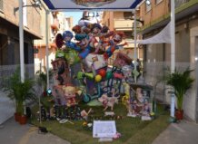 Monumento infantil de la Falla Mestre Serrano en Aldaia 2026