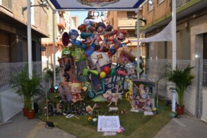 Monumento infantil de la Falla Mestre Serrano en Aldaia 2026