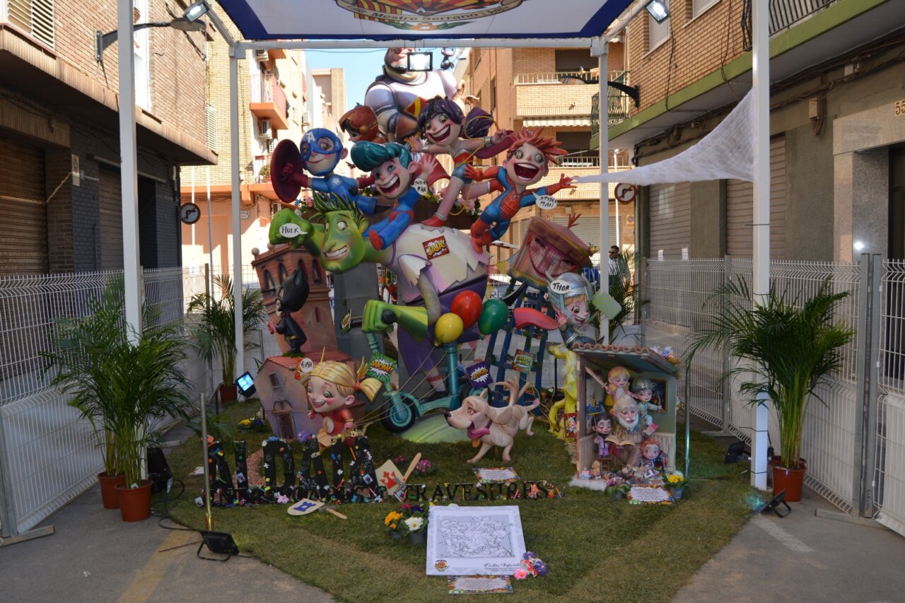 Falla Mestre Serrano millor falla infantil aldaia Falla Mestre Serrano millor falla infantil aldaia