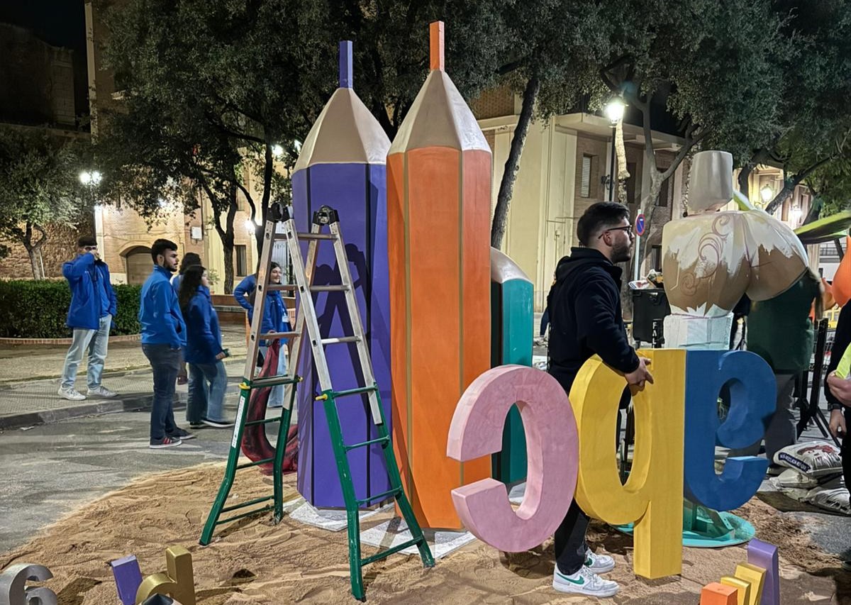 Falla Palau la Torre de Puçol sin plantar