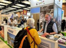 Stand de la Generalitat Valenciana en la feria de turismo activo en Lyon