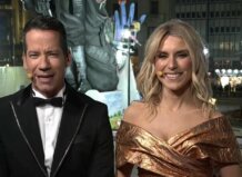 Rècord històric d'À Punt en les Falles 2026 Presentadores Ferran Cano y María Fuster durante las Fallas 2026