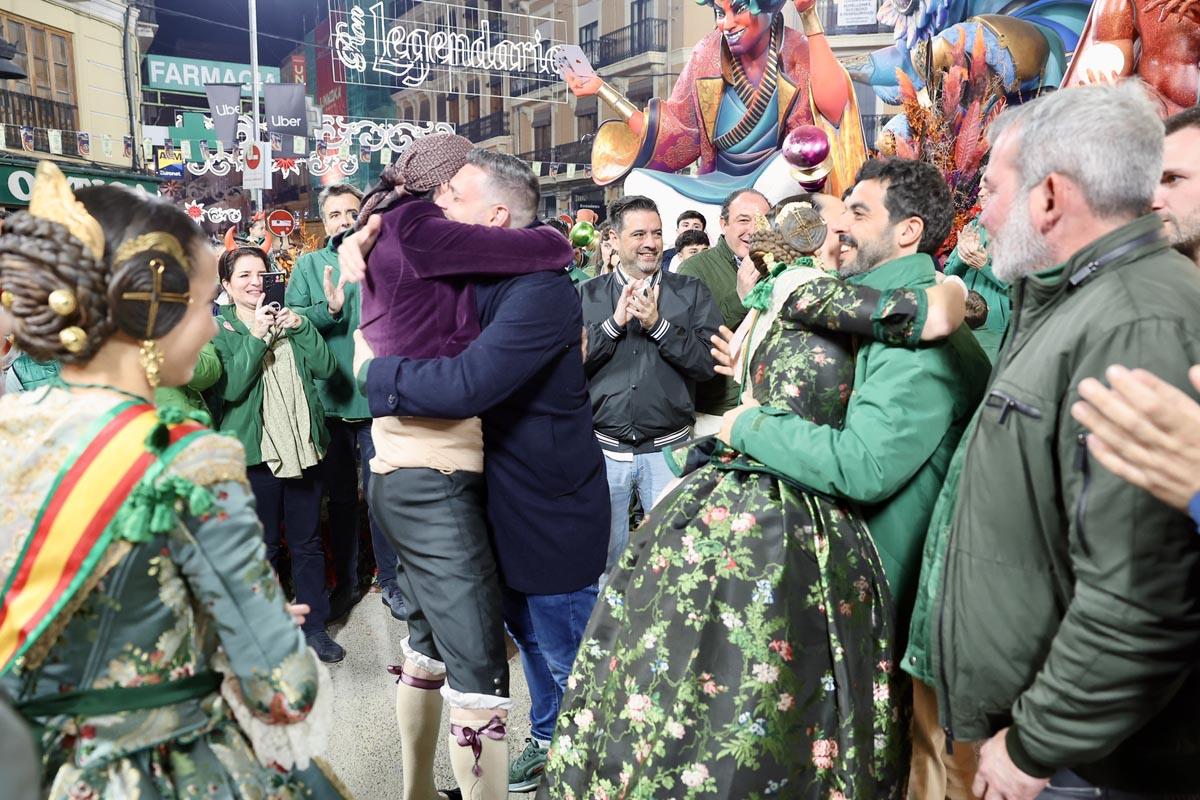 Celebración del triunfo del Convento Jerusalen en Fallas 2026