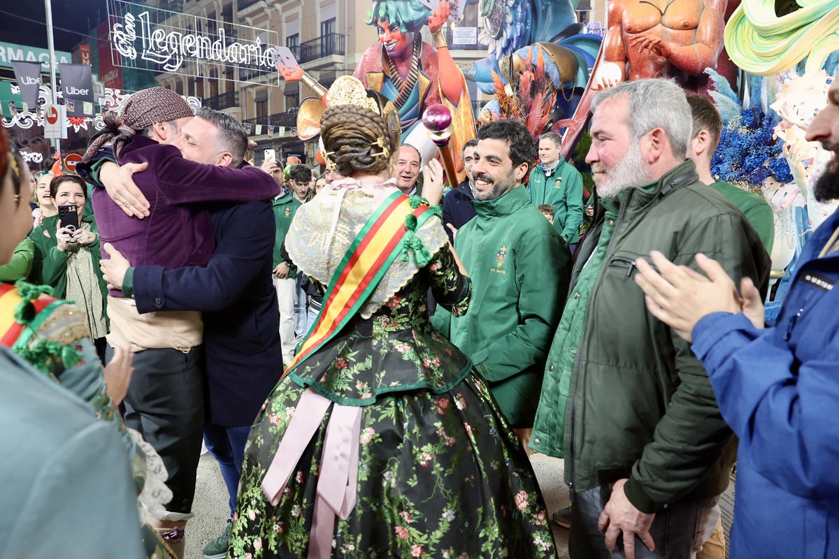 Celebración del triunfo del Convento Jerusalen en Fallas 2026
