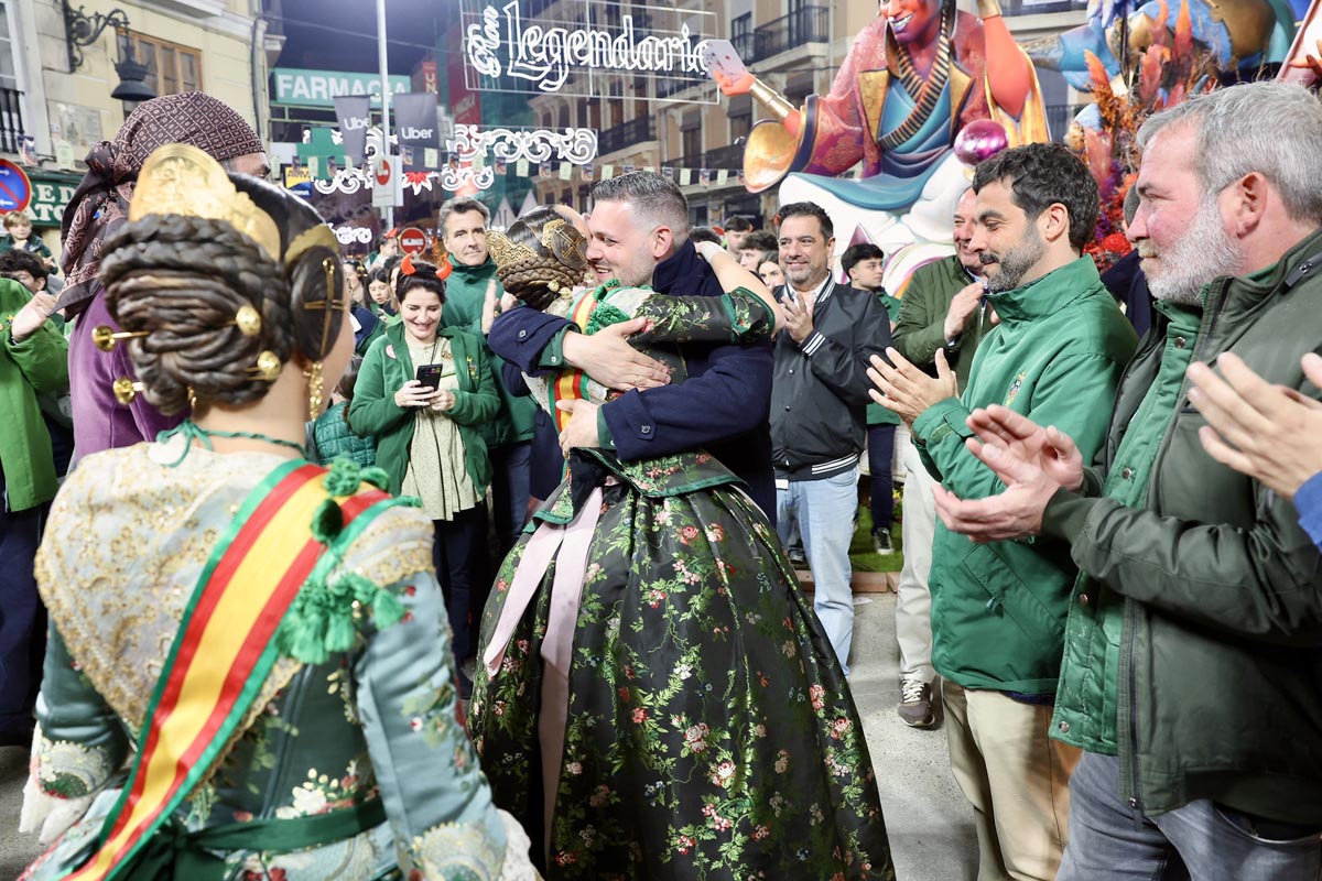 Celebración del triunfo del Convento Jerusalen en las Fallas 2026.
