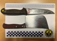 Cuchillos decomisados por la Policía Local de Alboraya en una intervención