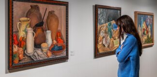 Visita a la exposición de la familia Pinazo en el IVAM