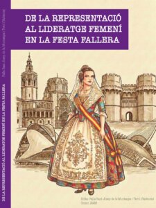 Portada del libro sobre liderazgo femenino en las Fallas de Valencia
