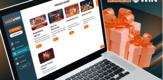 Pantalla de promociones de Locowin con bonificaciones y regalos