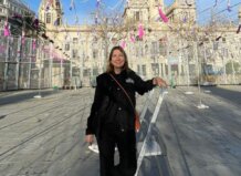 María José Lora (Piroval): María José Lora en un evento de pirotecnia en València