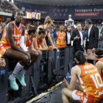 Jugadoras del Valencia Basket en la final de la Copa de la Reina 2026