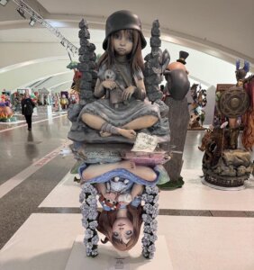 Ninot indultat de Sueca-Literat Azorín en la Exposición del Ninot 2026